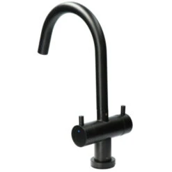 Atlantic Keukenkraan Adrian 2-knops Zwart -InterieurKunst Verkoopwinkel 123 18474