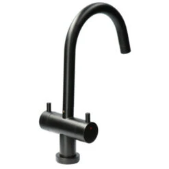 Atlantic Keukenkraan Adrian 2-knops Zwart -InterieurKunst Verkoopwinkel 123 18476