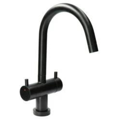 Atlantic Keukenkraan Adrian 2-knops Zwart -InterieurKunst Verkoopwinkel 123 18478