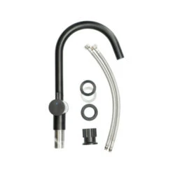 Atlantic Keukenkraan Adrian 2-knops Zwart -InterieurKunst Verkoopwinkel 123 18480