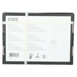 Absolut Wastafelkraan Iode Medium Met Hendel En Waste Zwart -InterieurKunst Verkoopwinkel 123 18511