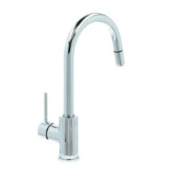 Atlantic Keukenkraan Jeremy Met Hendel En Uittrekbare Sproeikop Chroom -InterieurKunst Verkoopwinkel 123 18533