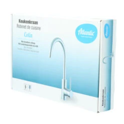 Atlantic Keukenkraan Colin Met Hendel RVS -InterieurKunst Verkoopwinkel 123 18554