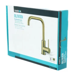 Handson Keukenkraan Olivier Met Hendel Messing -InterieurKunst Verkoopwinkel 123 18567