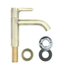 Atlantic Fonteinkraan Riley Met Hendel Messing -InterieurKunst Verkoopwinkel 123 18625