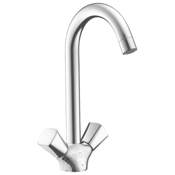 Hansgrohe Keukenkraan MyCube 2-knops Chroom 1 Hansgrohe Keukenkraan MyCube 2-knops Chroom
