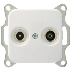 Busch-Jaeger Reflex SI Stopcontact Coax Wit