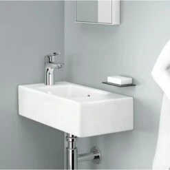 Hansgrohe Wastafelkraan Logis Loop 100 Met Hendel En Waste Chroom -InterieurKunst Verkoopwinkel 123 18701