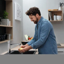 Hansgrohe Keukenkraan Focus M43 Met Hendel Chroom 120 -InterieurKunst Verkoopwinkel 123 18710