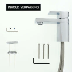 Tiger Wastafelkraan Items Met Hendel Chroom -InterieurKunst Verkoopwinkel 123 18717