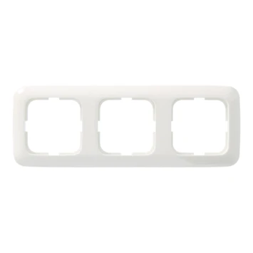 Busch-Jaeger Reflex SI Afdekraam 3-Voudig Wit 1 Busch-Jaeger Reflex SI Afdekraam 3-Voudig Wit