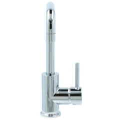 Absolut Wastafelkraan Haiti Met Hendel En Pop-up Afvoerplug Chroom -InterieurKunst Verkoopwinkel 123 18753