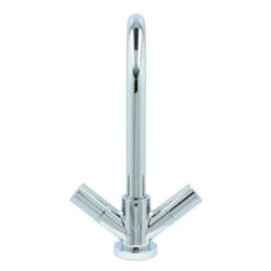 Aqualino Keukenkraan Fortore 2-knops Chroom -InterieurKunst Verkoopwinkel 123 18784