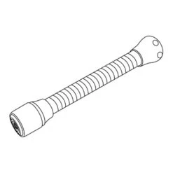 Tiger Splash Kraanslang Supreme Met Waterbesparende Keukendouche En Kogelgewricht 1/2" -InterieurKunst Verkoopwinkel 123 18808