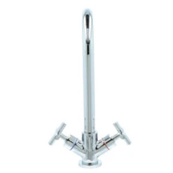 Aqualino Keukenkraan Ceronda 2-knops Chroom -InterieurKunst Verkoopwinkel 123 18840