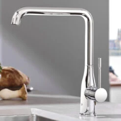 GROHE Keukenkraan Essence L-size Met Hendel Chroom -InterieurKunst Verkoopwinkel 123 18857