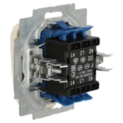 Busch-Jaeger Reflex SI Wissel-wisselschakelaar Crème -InterieurKunst Verkoopwinkel 123 1887