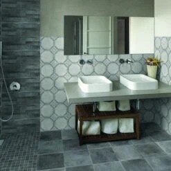 Wandtegel Decor Dust Fumo Muretto 20x60 Cm -InterieurKunst Verkoopwinkel 123 18918