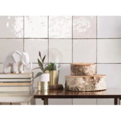 Wandtegel Sava Wit 13x13 Cm 1m² -InterieurKunst Verkoopwinkel 123 19118