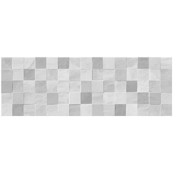 Wandtegel Aitana Decor Grijs 21,4x61 Cm 1,17m²/pak 1 Wandtegel Aitana Decor Grijs 21,4x61 Cm 1,17m²/pak