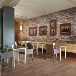 Wandtegel Kristianstad Brown 11x45 Cm - 1,19m² -InterieurKunst Verkoopwinkel 123 19217