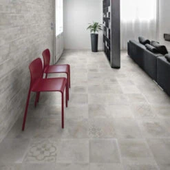 GAMMA Vloertegel Dust Bianco Decor 30x30 Cm 1m²/pak 5 GAMMA Vloertegel Dust Bianco Decor 30x30 Cm 1m²/pak -InterieurKunst Verkoopwinkel 123 19246