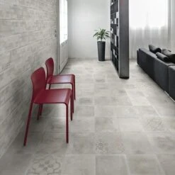 Wandtegel Decor Dust Grigio Muretto 20x60 Cm -InterieurKunst Verkoopwinkel 123 19300