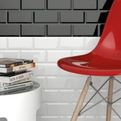 Wandtegel Metro Wit 7,5x15 Cm 0,5 M² -InterieurKunst Verkoopwinkel 123 19364