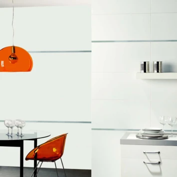 Wandtegel Snow Wit 30x60 Cm 1,62 M² 2 Wandtegel Snow Wit 30x60 Cm 1,62 M² - Afbeelding 2