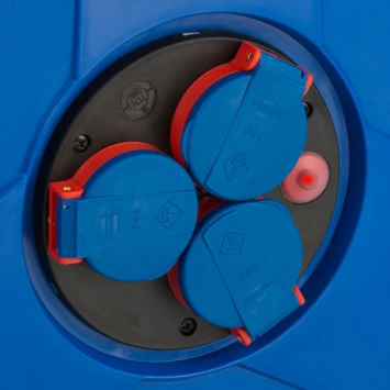 Brennenstuhl Kabelhaspel IP44 3-voudig, 25 Meter Blauw 2 Brennenstuhl Kabelhaspel IP44 3-voudig, 25 Meter Blauw - Afbeelding 2