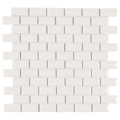 Mozaïektegel Mini Metro Wit 32,2x29,8 Cm 4 Stuks