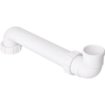 Sanivesk Ruimtebesparende Afvoerbuis + Bocht 32mm Voor Badmeubel 1 Sanivesk Ruimtebesparende Afvoerbuis + Bocht 32mm Voor Badmeubel