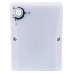 Q-Link Opbouw Schemerschakelaar Spatwaterdicht Grijs -InterieurKunst Verkoopwinkel 123 1953