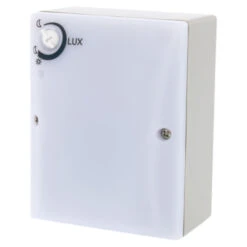 Q-Link Opbouw Schemerschakelaar Spatwaterdicht Grijs -InterieurKunst Verkoopwinkel 123 1954