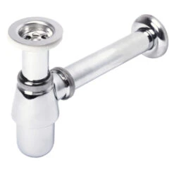 Sanivesk Plugbekersifon 5/4x32mm Chroom -InterieurKunst Verkoopwinkel 123 19564