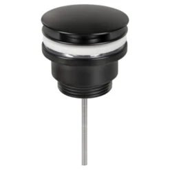 Differnz Wastafelafvoerploeg Click Pop-up Zwart