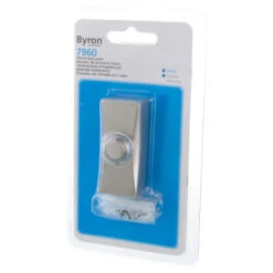 Byron 7960 Beldrukker Mat Nikkel Bedraad -InterieurKunst Verkoopwinkel 123 19698