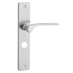 GAMMA Deurkrukset Monaco Langschild Vrij-bezet 63/8mm RVS Look (messing)