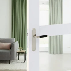 GAMMA Deurkrukset Darling Langschild Blind Nikkel Glans (messing) -InterieurKunst Verkoopwinkel 123 19745