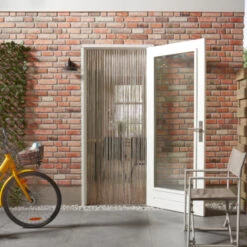 Livn Deurgordijn Lines Grijs 90x210 Cm -InterieurKunst Verkoopwinkel 123 19756