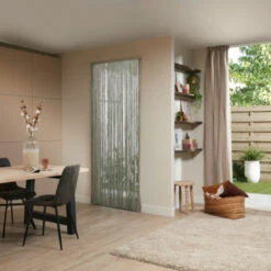 Livn Deurgordijn Lines Grijs 90x210 Cm -InterieurKunst Verkoopwinkel 123 19757