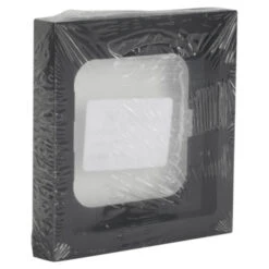 Busch-Jaeger Future Linear Afdekraam 1-voudig Zwart -InterieurKunst Verkoopwinkel 123 1977