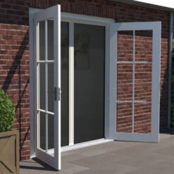 Livn Plisséhordeur Excellent Wit 96x209 Cm -InterieurKunst Verkoopwinkel 123 19805