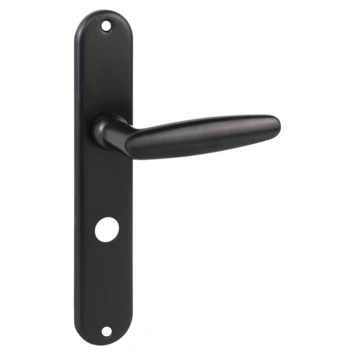 GAMMA Deurkrukset Amsterdam Langschild Vrij-bezet 63/8mm Zwart (aluminium) 1 GAMMA Deurkrukset Amsterdam Langschild Vrij-bezet 63/8mm Zwart (aluminium)