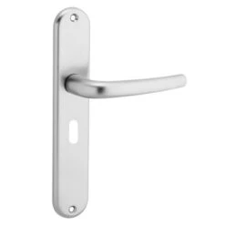 GAMMA Deurkrukset Ankara Langschild Sleutel 56mm RVS Look (messing)