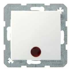 Berker S.1 Controleschakelaar Wit