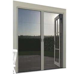 Livn Plisséhordeur Excellent Wit 96x200cm -InterieurKunst Verkoopwinkel 123 19960