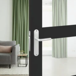 GAMMA Deurkrukset New York Langschild Blind Aluminium -InterieurKunst Verkoopwinkel 123 20002