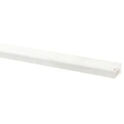 Glaslat Hardhout Wit Gegrond 17x28 Mm 270 Cm