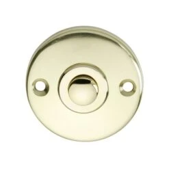 GAMMA Deurbeldrukker Rond Messing